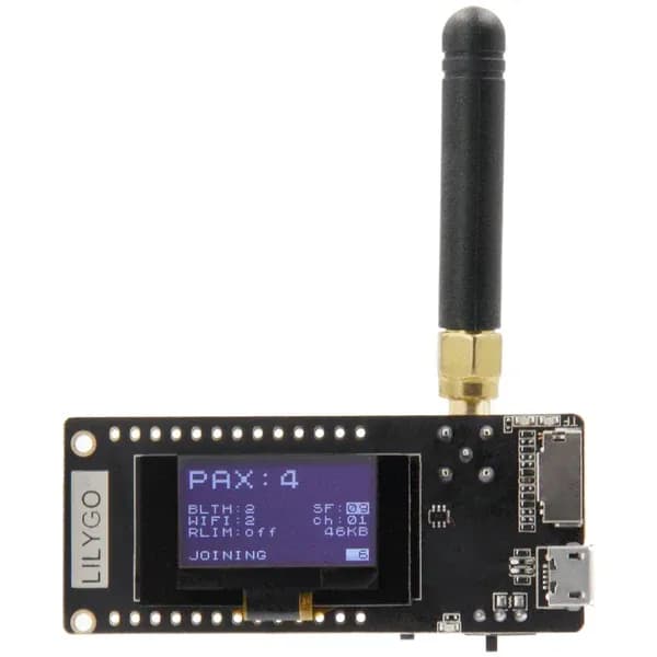 Плата розробки LILYGO TTGO Paxcounter LoRa32 V2.1 1.6.1 ESP32 868MHz