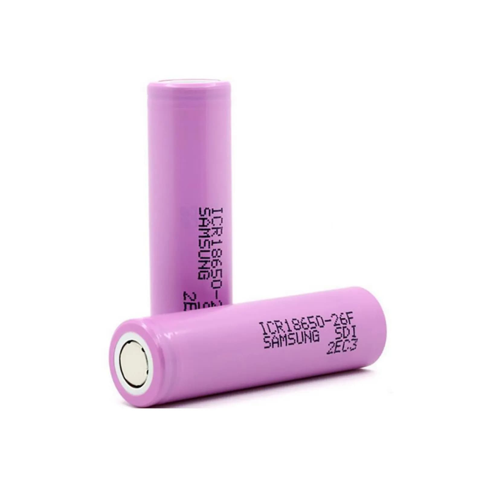 Акумуляторний елемент Samsung INR18650-26F, 2600 мА·год, 5.2A